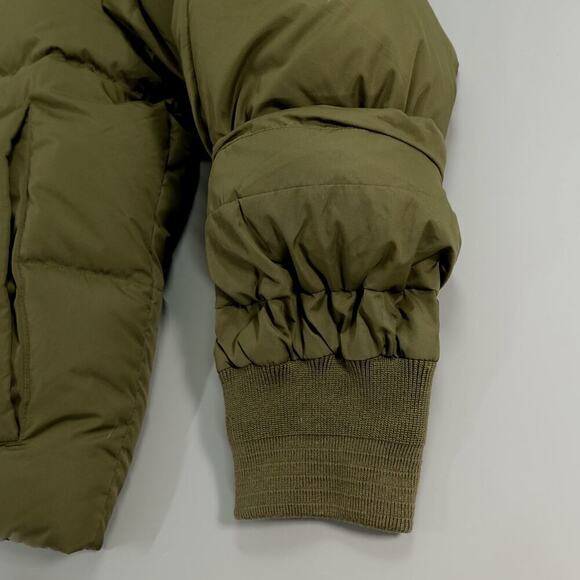 Banana Republic Down Puffer Jacket Mens Large Exploration Green Gorpcore - Picture 14 of 16